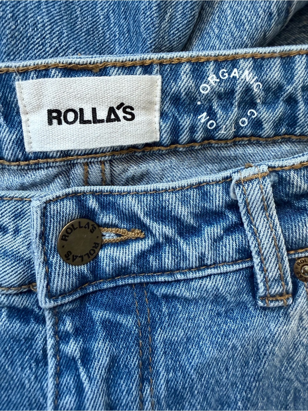 ROLLA’S Dusters High Rise Bootcut Crop Jeans - Picture 3 of 4